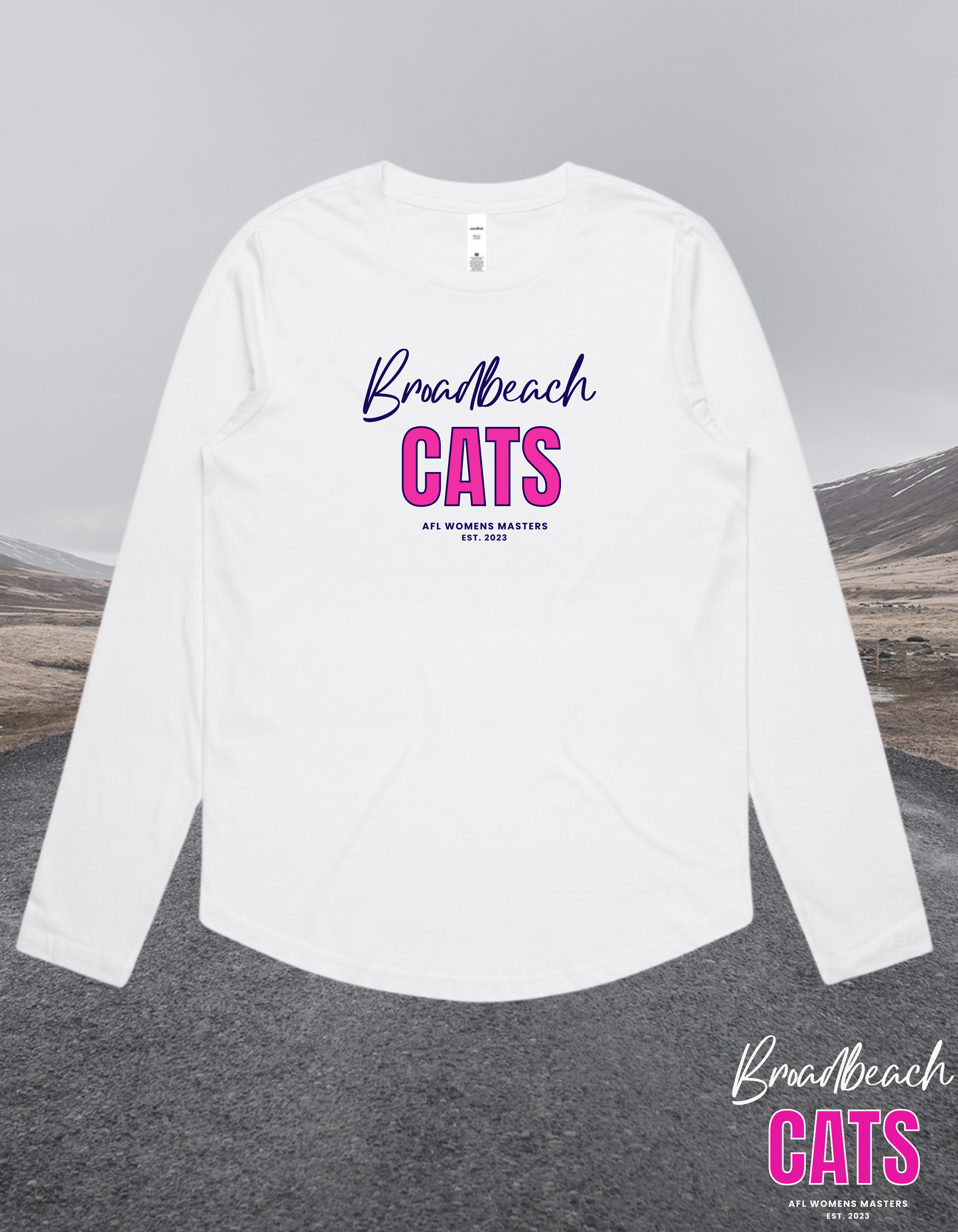 Broadbeach Women's Masters AFL supporter tee