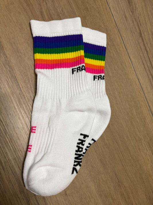 FRANKZ PRIDE White Socks