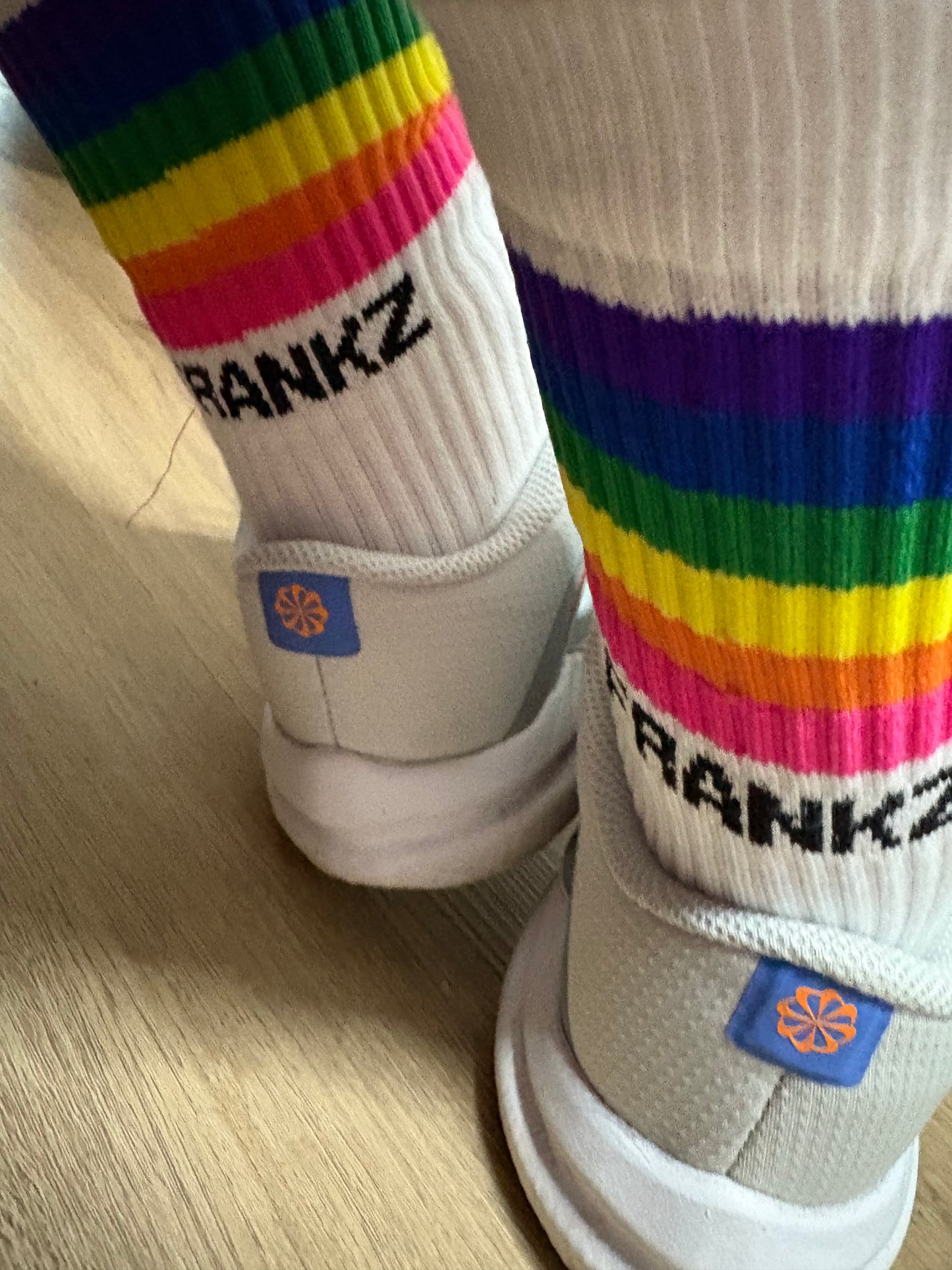 FRANKZ PRIDE White Socks