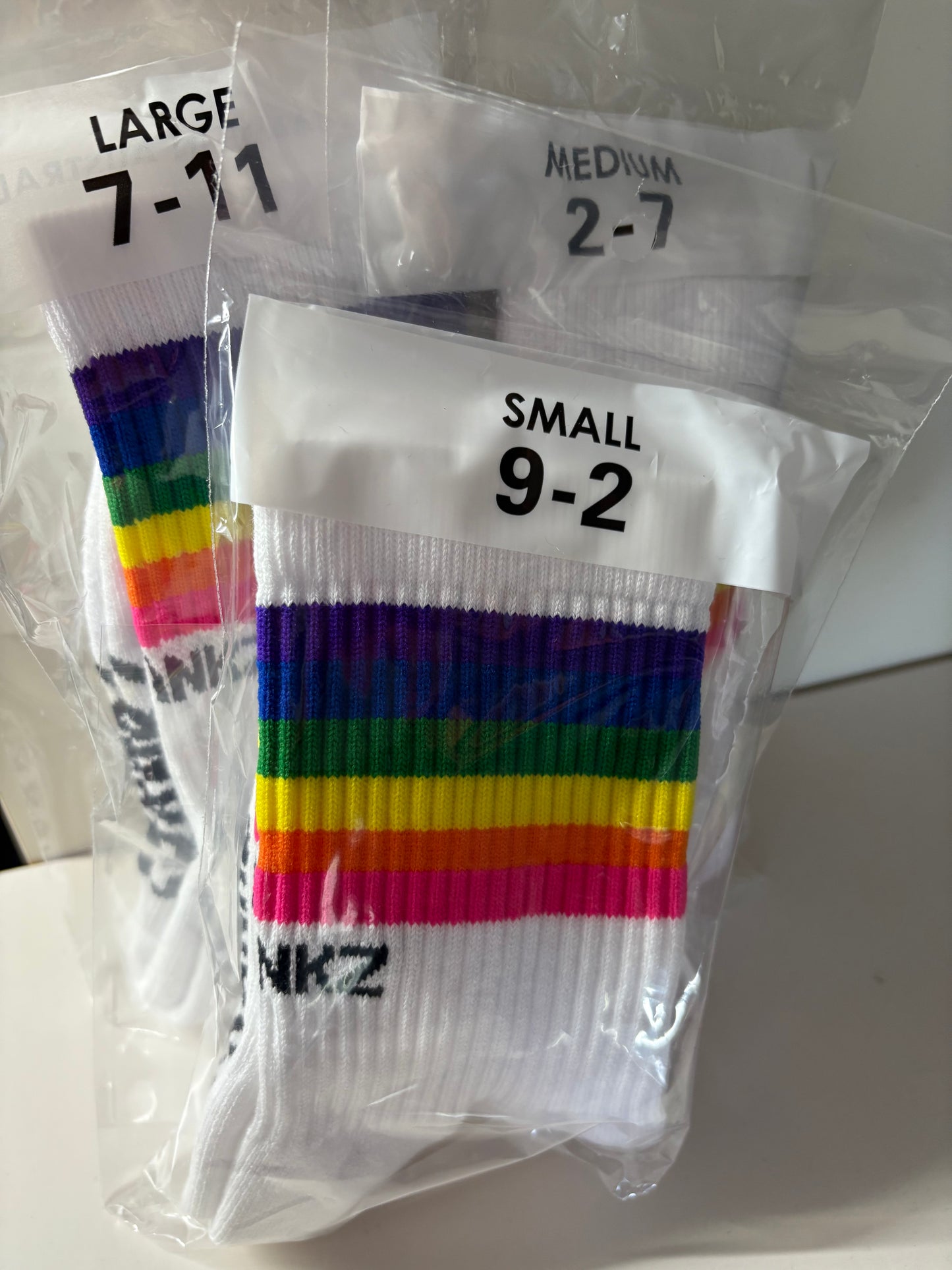 FRANKZ PRIDE White Socks
