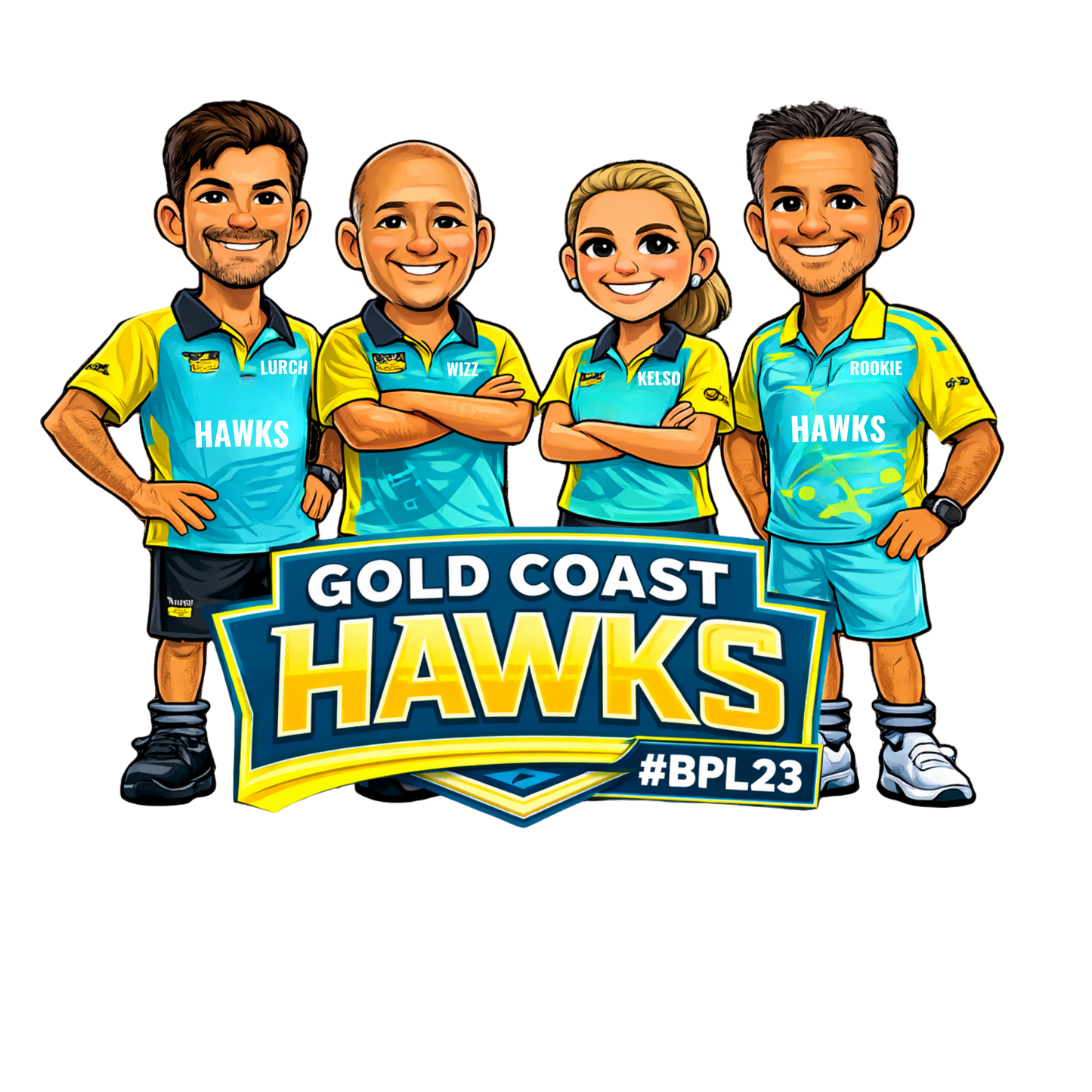 Hawkies #BPL23 supporter tee