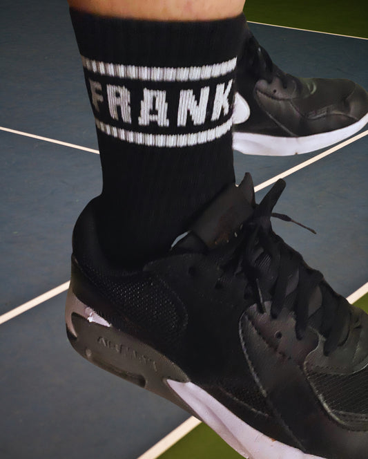 FRANKZ Black crew socks