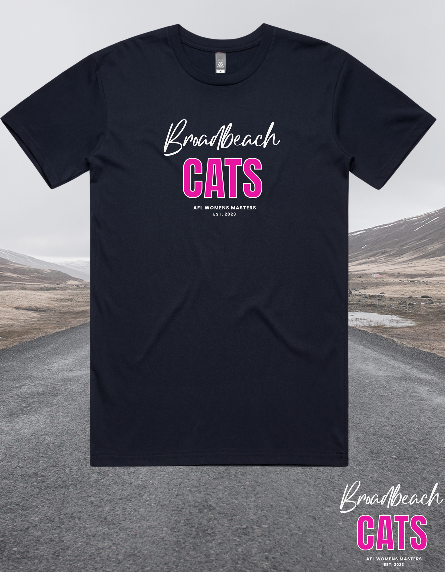 Broadbeach Women's Masters AFL supporter tee