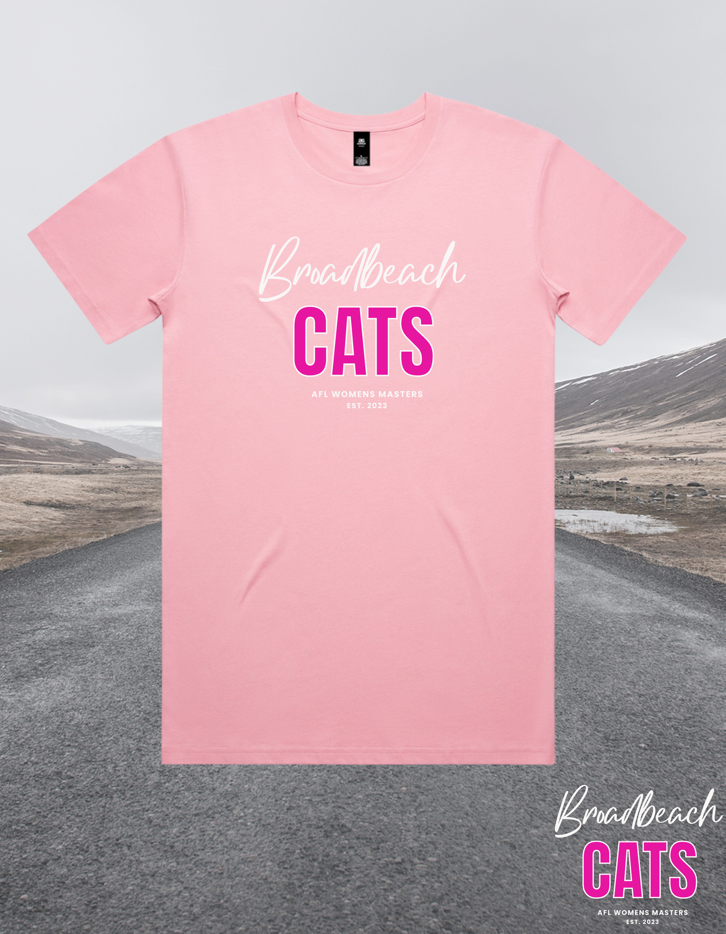Broadbeach Women's Masters AFL supporter tee