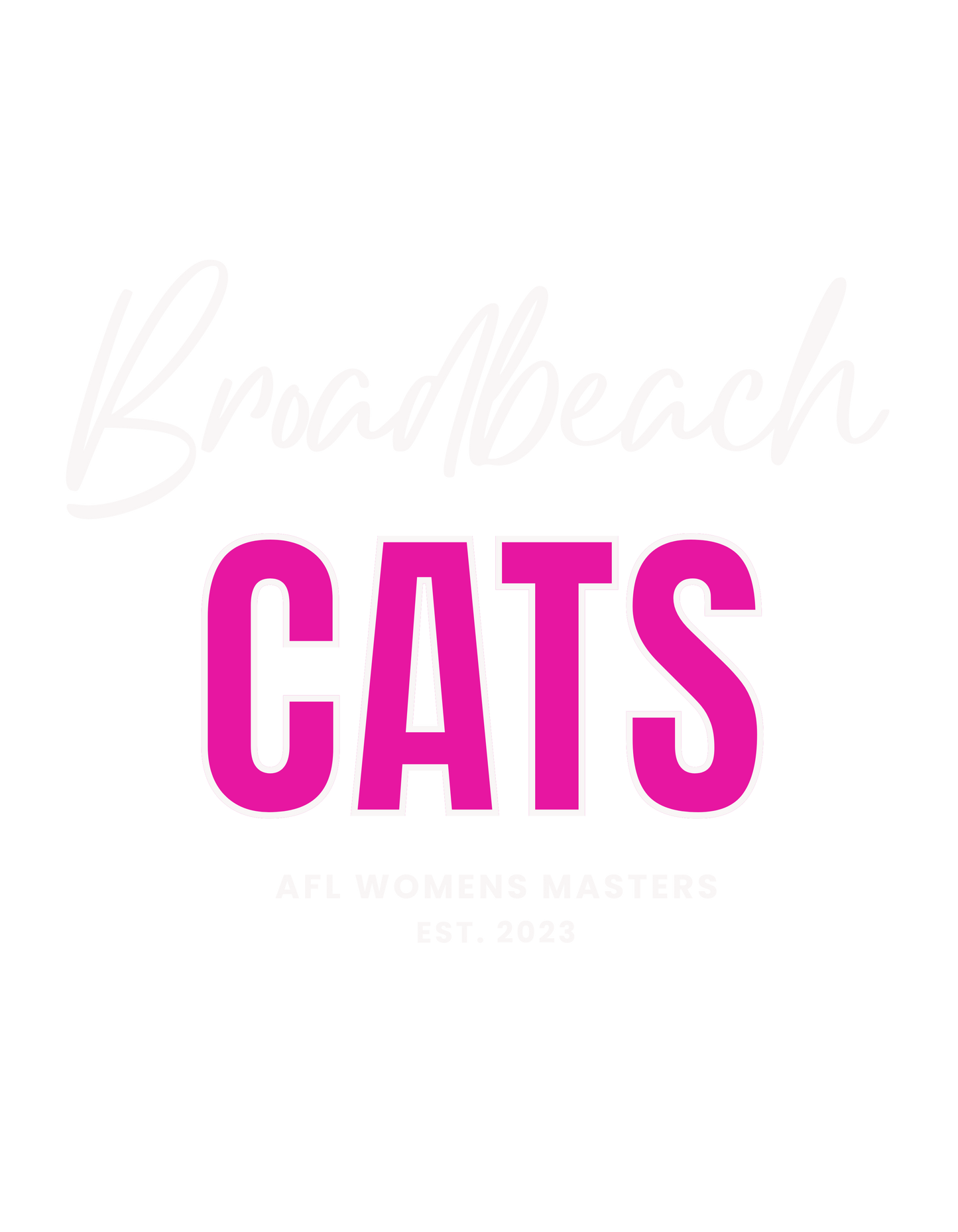 Broadbeach Women's Masters AFL supporter tee