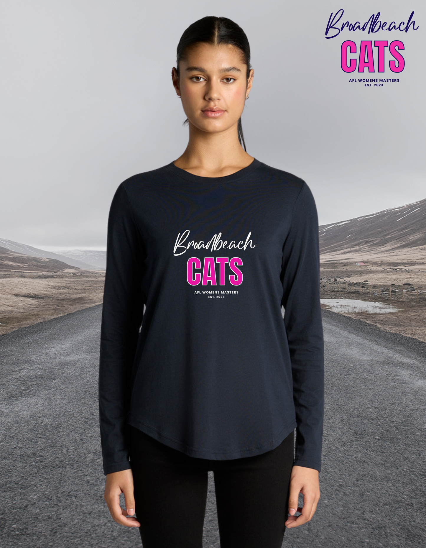 Broadbeach Women's Masters AFL supporter tee