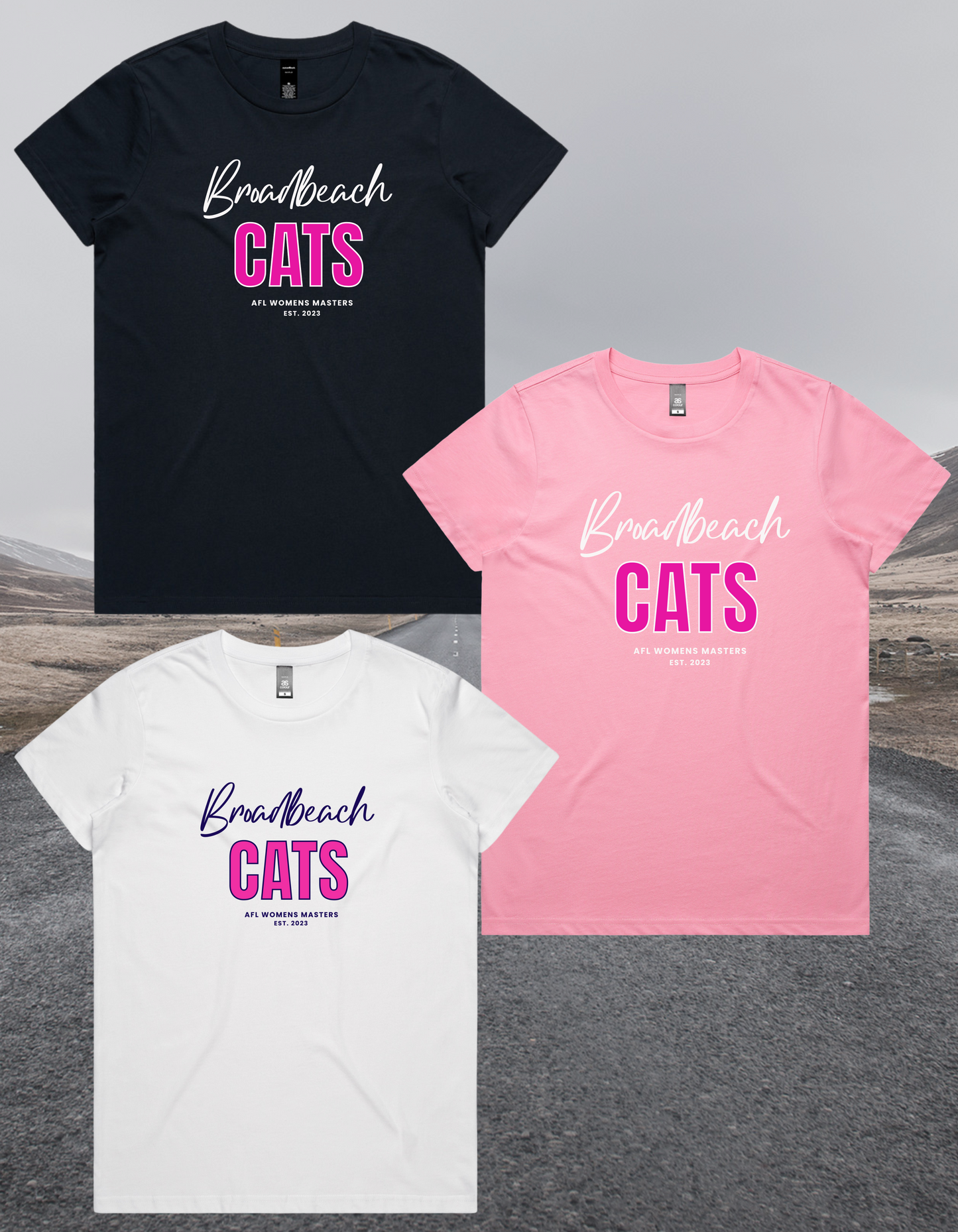 Broadbeach Women's Masters AFL supporter tee