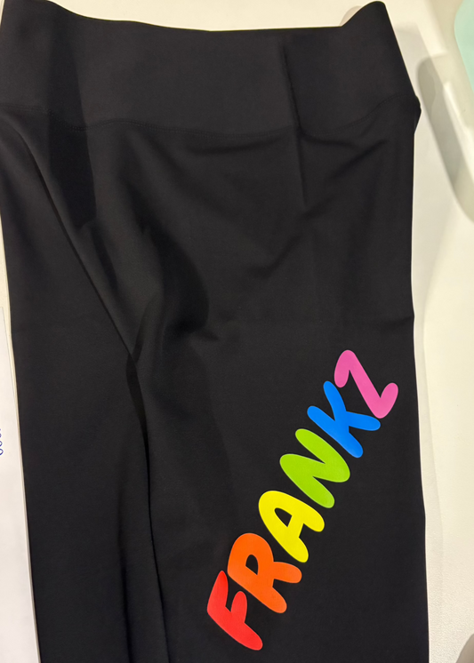 8" Black Accumulator compression tights