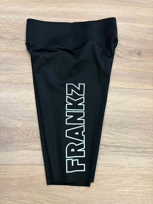 8" Agile Black compression tights