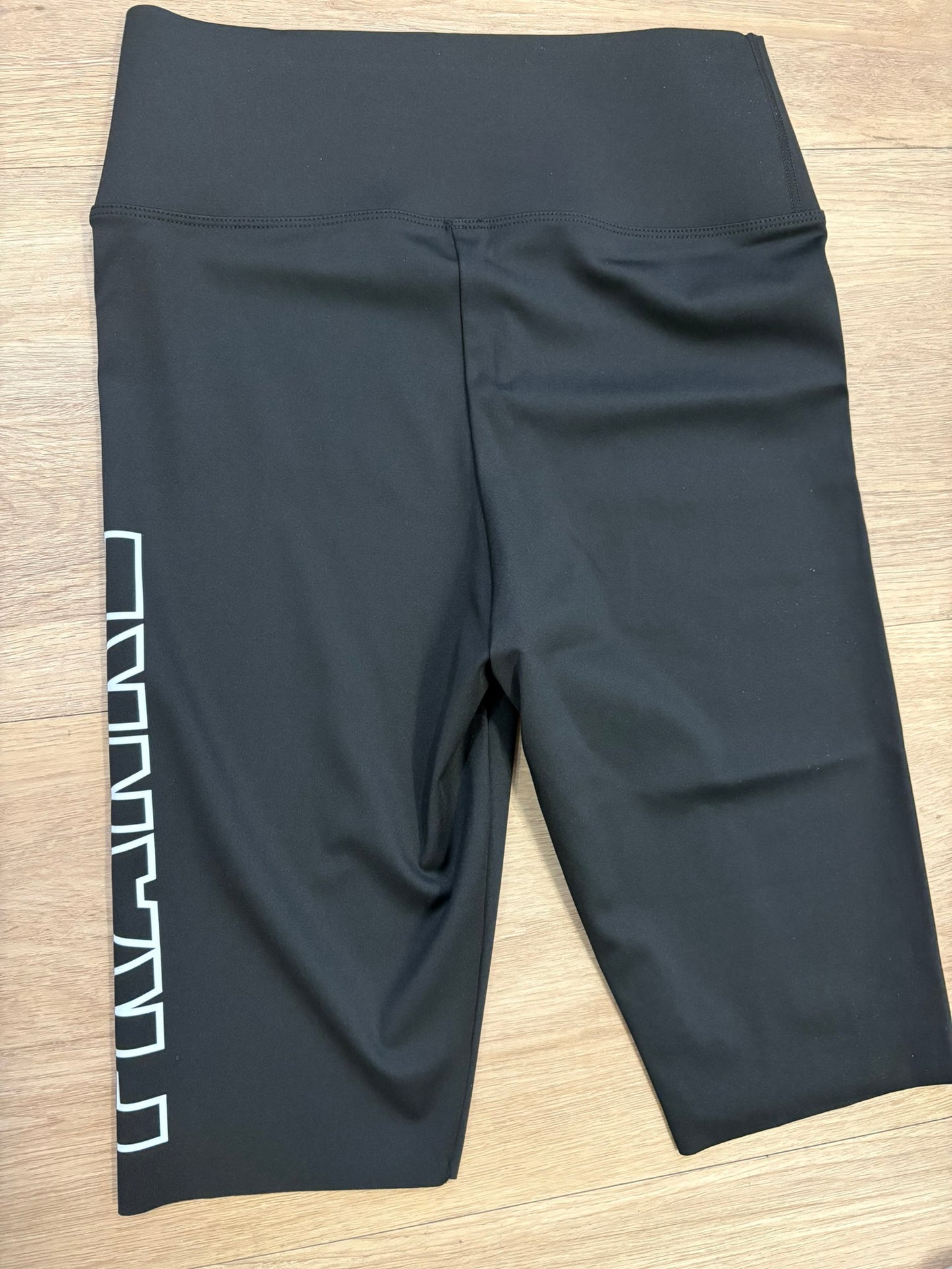 8" Agile Black compression tights