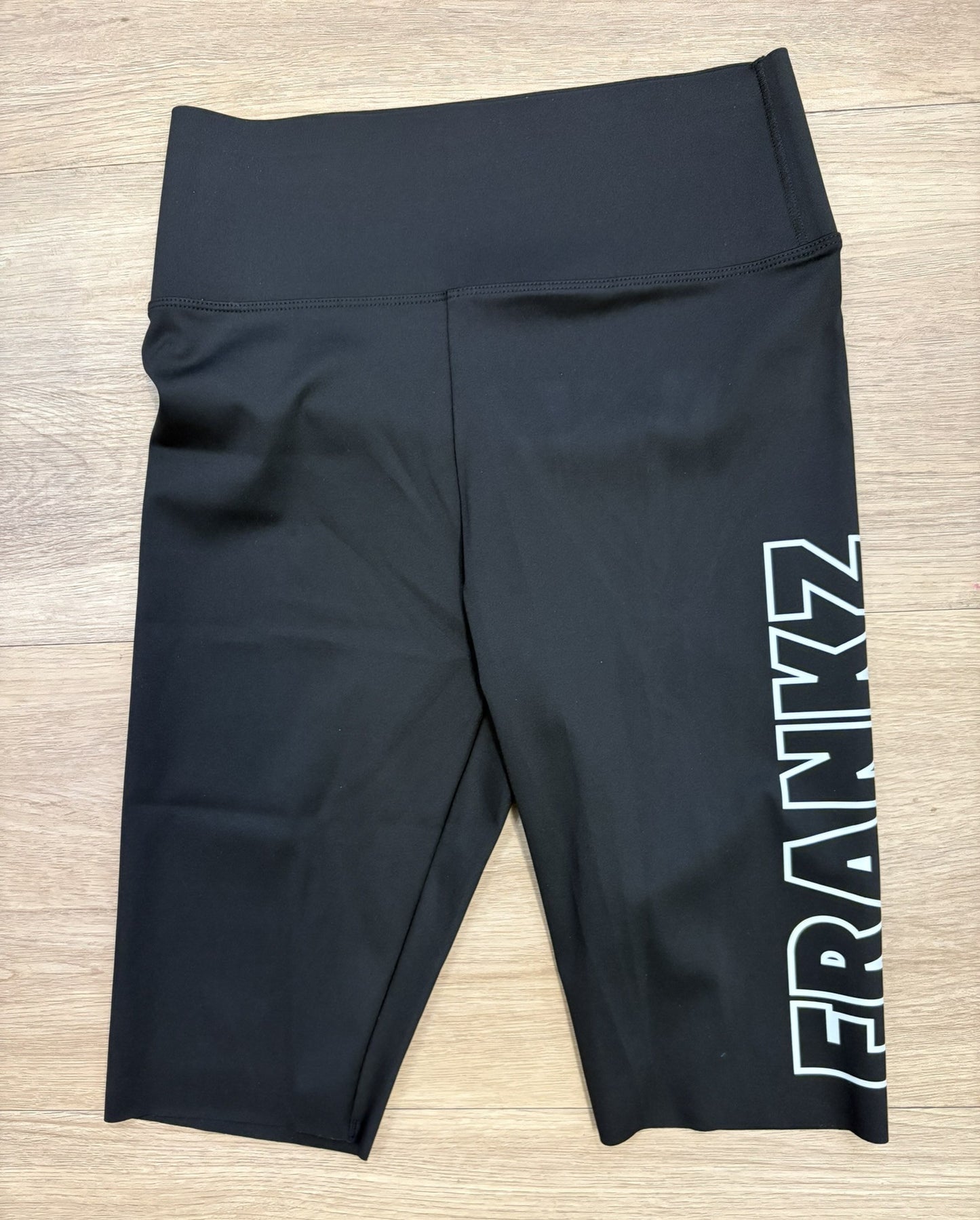 8" Agile Black compression tights