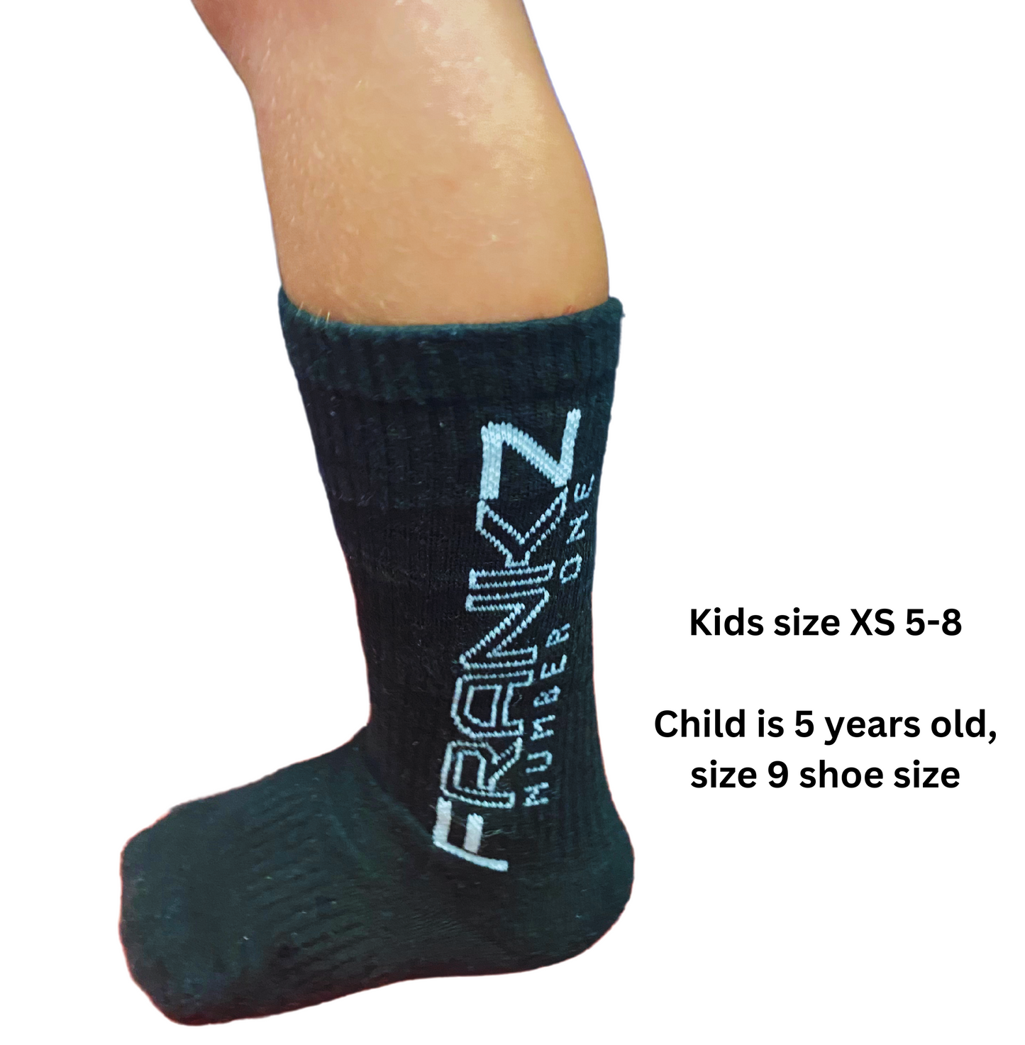 Black Signature Crew Socks