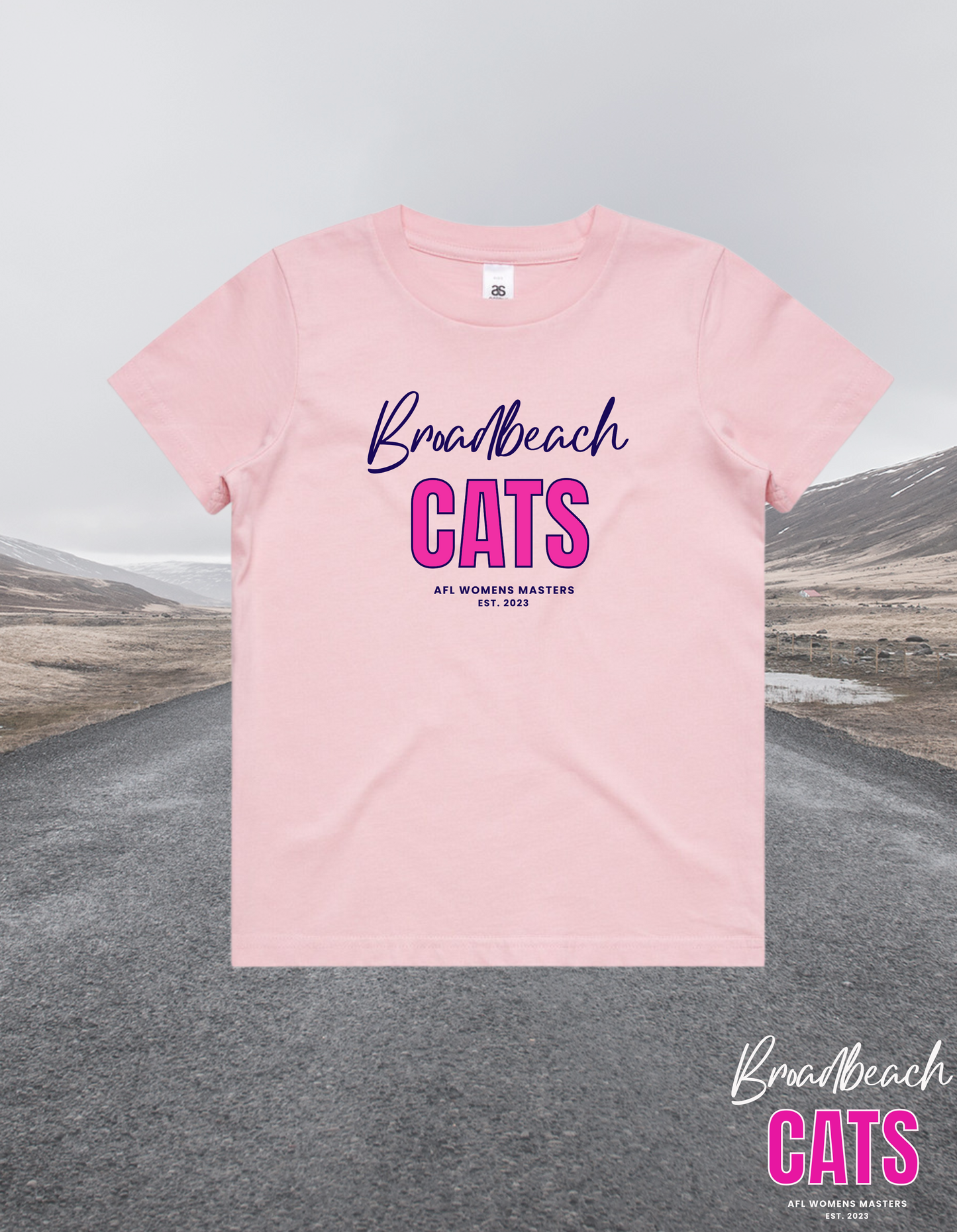 Broadbeach Women's Masters AFL supporter tee