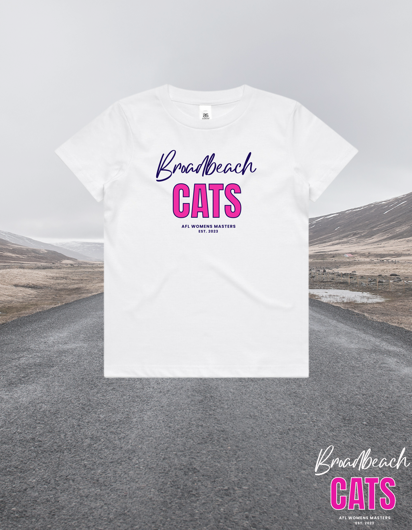 Broadbeach Women's Masters AFL supporter tee
