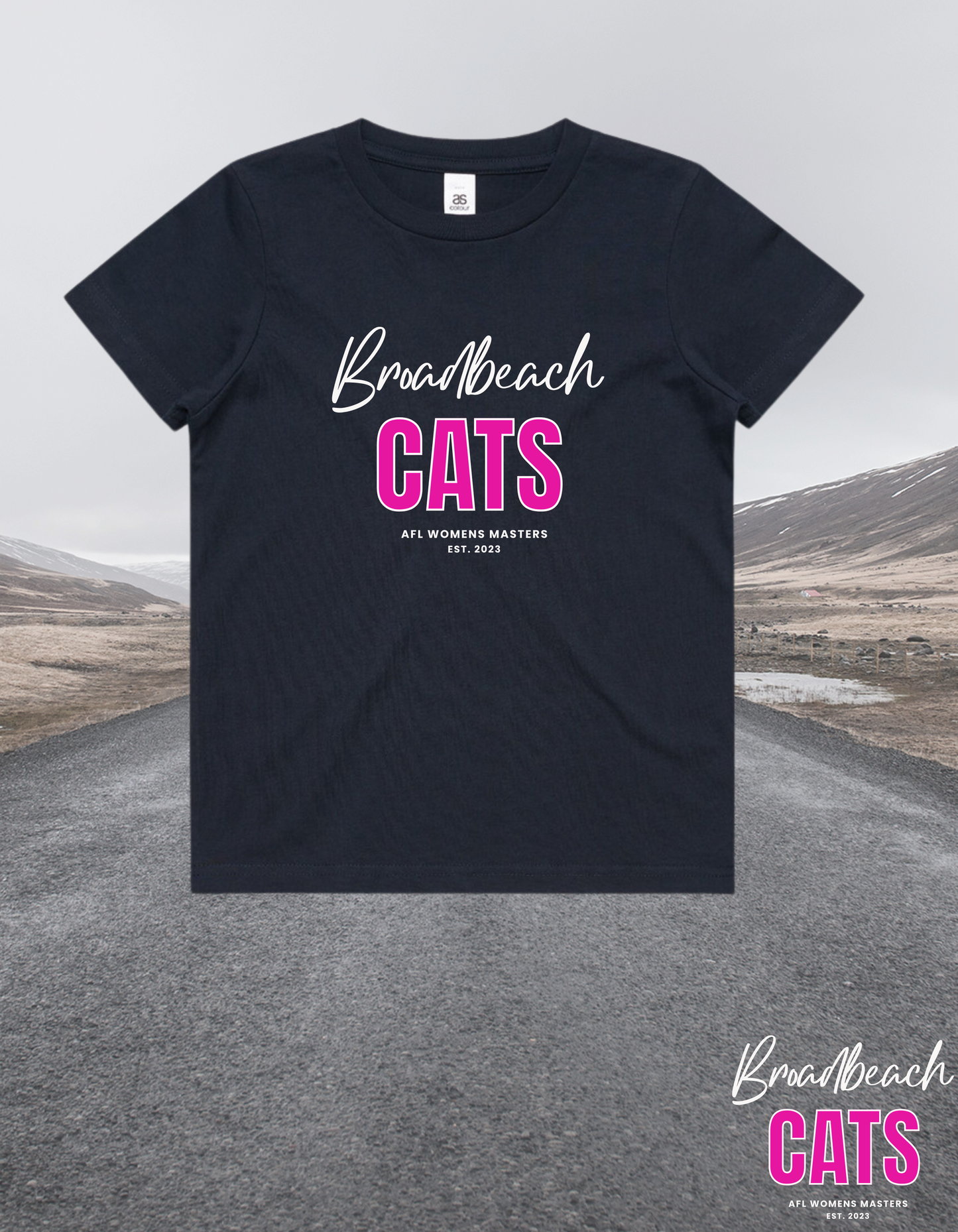 Broadbeach Women's Masters AFL supporter tee