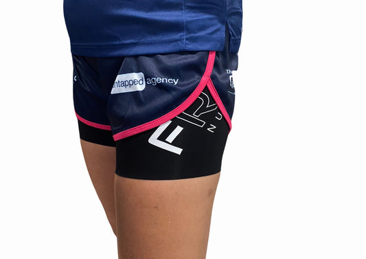 5" Black accumulator compression tights