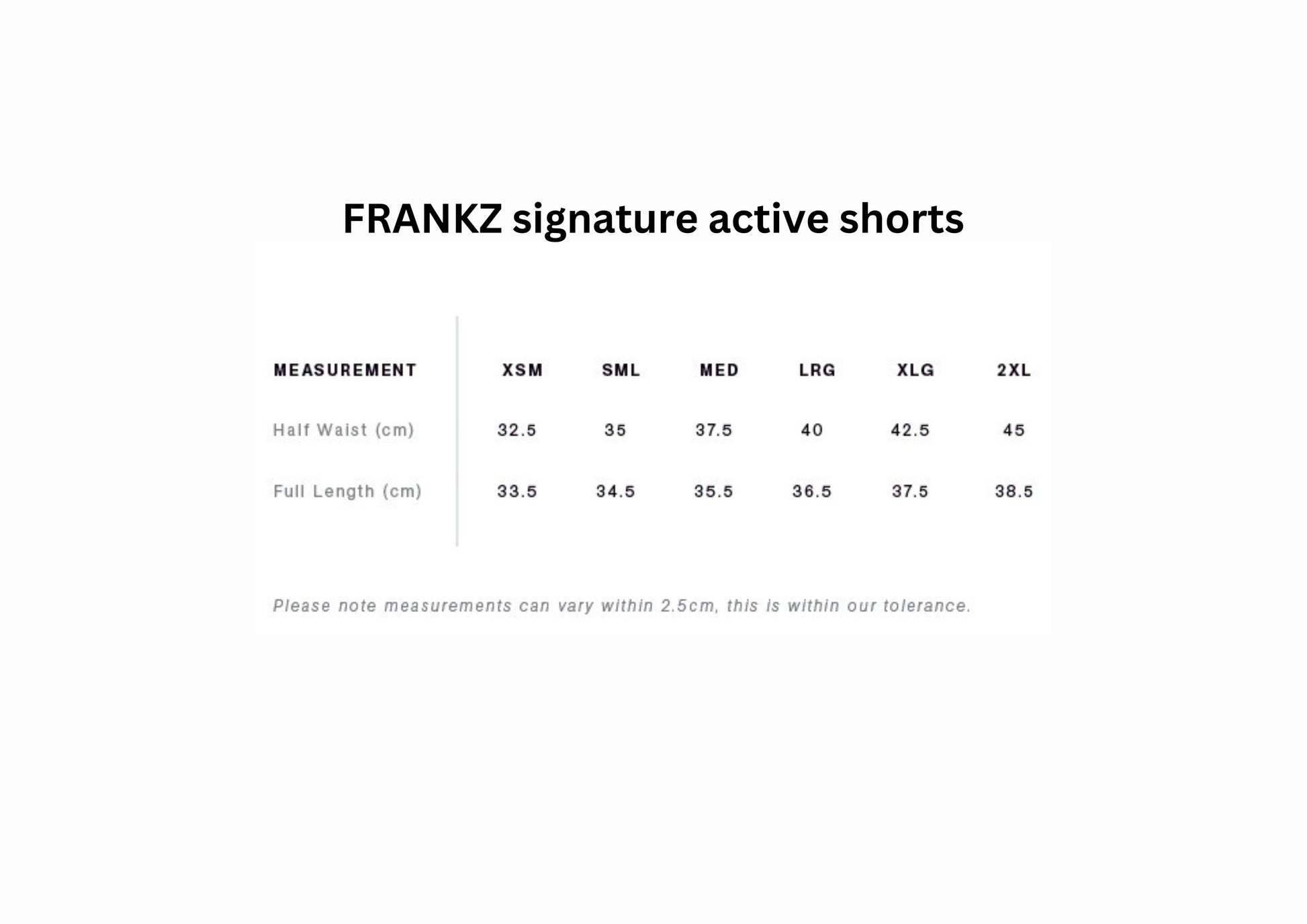 Signature active shorts