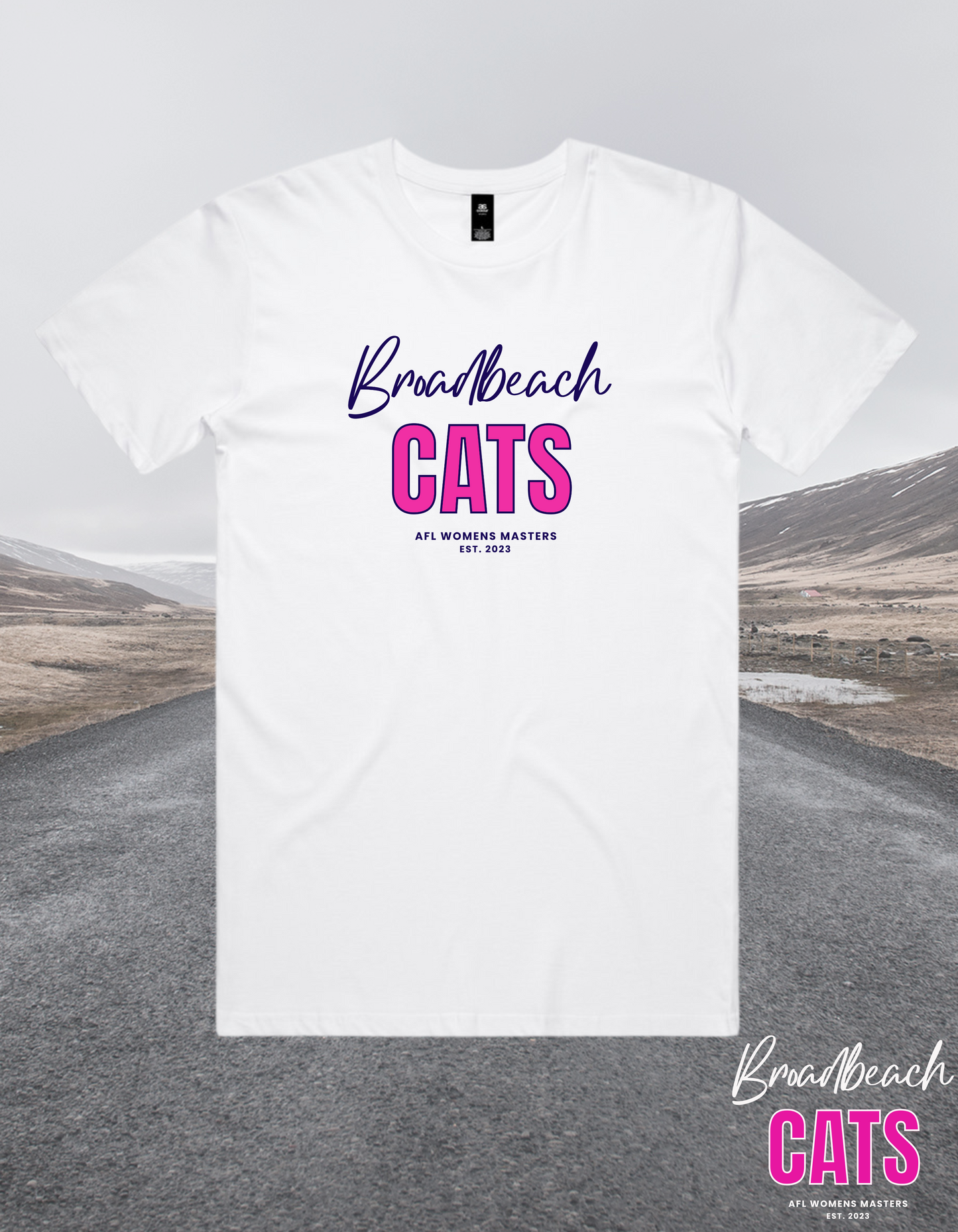 Broadbeach Women's Masters AFL supporter tee