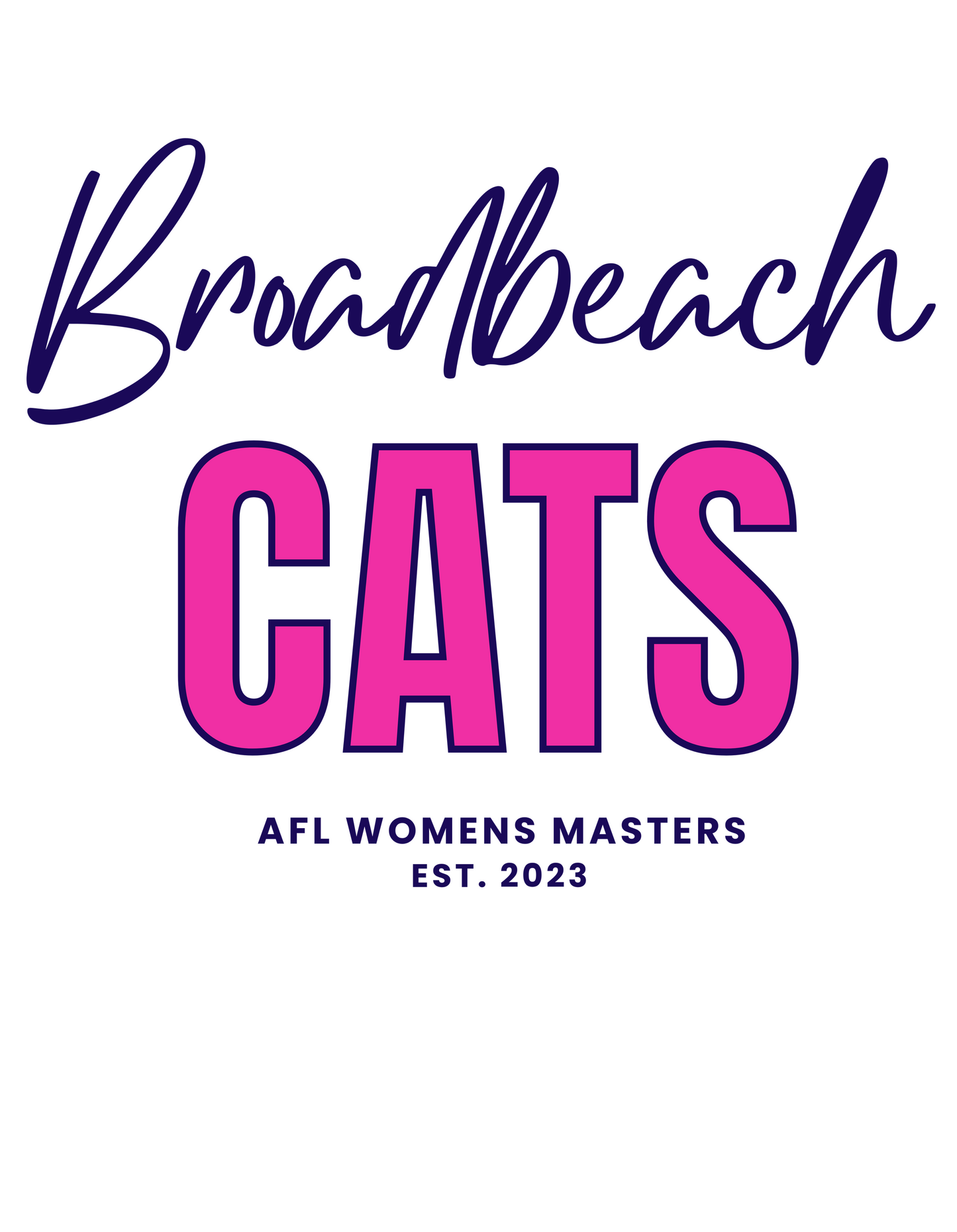 Broadbeach Women's Masters AFL supporter tee